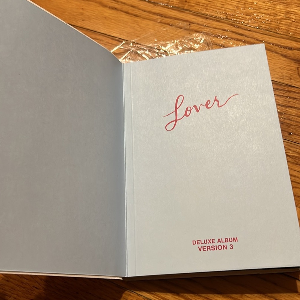 Taylor Swift Lover Target deluxe album cd journal Version 3 - Picture 6 of 7